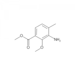 Benzoic acid, 3-amino-2-methoxy-4-methyl-, methyl ester