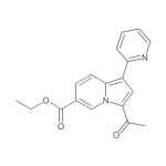ethyl 3-acetyl-1-(pyridin-2-yl)indolizine-6-carboxylate