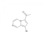 1-(8-bromopyrrolo[1,2-a]pyrazin-6-yl)ethan-1-one