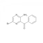 Methanone, (3-amino-6-bromo-2-pyrazinyl)phenyl-