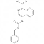 8-(((benzyloxy)carbonyl)amino)pyrido[3,4-b]pyrazine-5-carboxylic acid