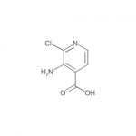 4-Pyridinecarboxylic acid, 3-amino-2-chloro-