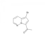 1-(5-bromopyrrolo[1,2-b]pyridazin-7-yl)ethan-1-one