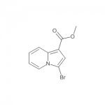 1-Indolizinecarboxylic acid, 3-bromo-, methyl ester