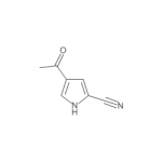 1H-Pyrrole-2-carbonitrile, 4-acetyl-