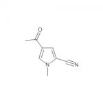 1H-Pyrrole-2-carbonitrile, 4-acetyl-1-methyl-